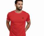 Premium Interlock Crew Neck T-Shirt
