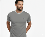 Premium Interlock Crew Neck T-Shirt - Image 2