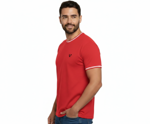 Premium Interlock Crew Neck T-Shirt - Image 4