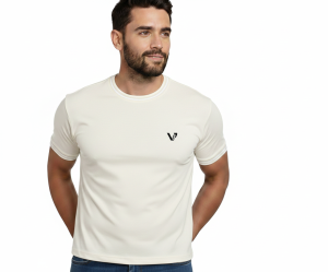 Premium Interlock Crew Neck T-Shirt - Image 3