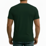 A high-performance men's athletic muscle fit t-shirt featuring a minimalist chest logo and a modern curved longline hem for an elongated silhouette.