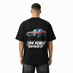 Vintage 1969 Ford Mustang GT Oversized T-Shirt - Image 6