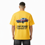 Vintage 1969 Ford Mustang GT  Oversized T-Shirt