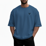 Premium Ribbed Interlock Oversized T-Shirt - Image 7