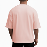 Premium Ribbed Interlock Oversized T-Shirt - Image 2