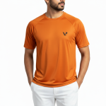 Mesh Panel Crew Neck T-Shirt – Breathable