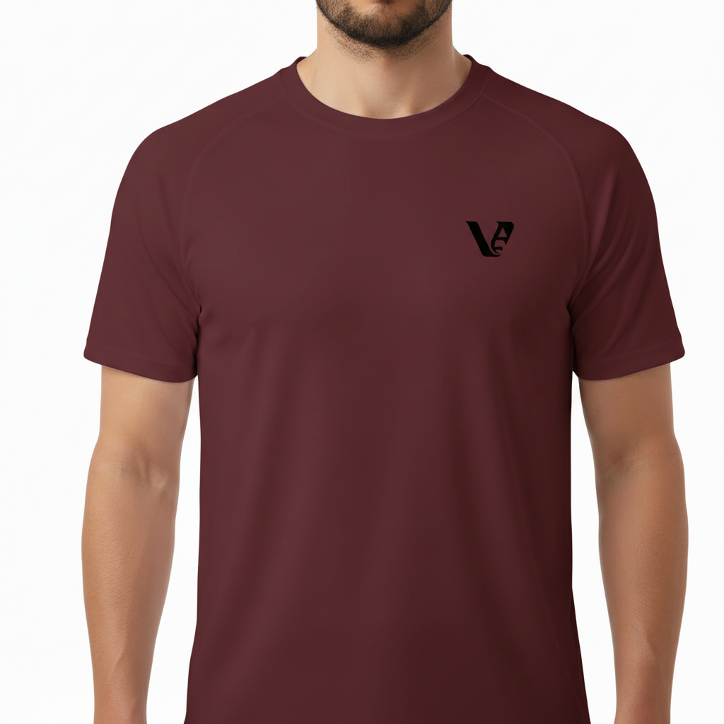 A high-quality lightweight cotton jersey t-shirt with a minimalist logo on the chest, featuring a tailored regular fit and premium construction.
