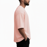 Premium Ribbed Interlock Oversized T-Shirt - Image 3