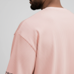 Premium Ribbed Interlock Oversized T-Shirt - Image 5