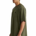 Retro Supermoto Skeleton Biker Graphic Oversized T-Shirt - Image 4