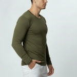 Cotton Jersey Crew Neck T-Shirt – Urban Boxy - Image 3