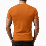 A high-quality lightweight cotton jersey t-shirt with a minimalist logo on the chest, featuring a tailored regular fit and premium construction.