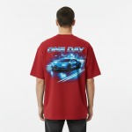"ONE DAY" Bugatti Supercar Graphic Oversized T-Shirt - Image 6