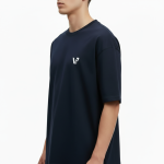 "Fight Hard Trust" Graffiti Bear Oversized T-Shirt - Image 3