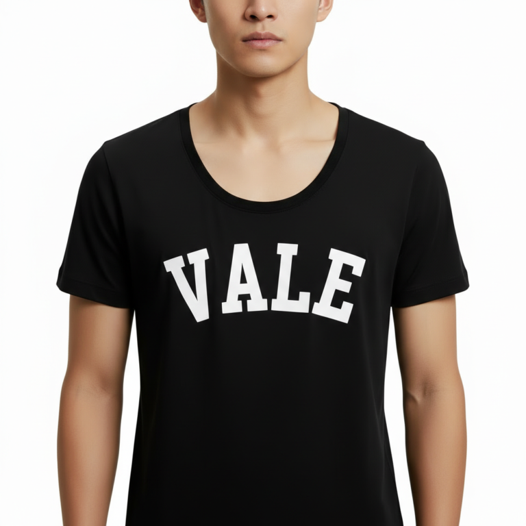 Men's deep scoop neck t-shirt in textured pique cotton, athletic slim fit, shown in maroon and brown.