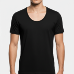 Close-up of a men's slim-fit pique cotton polo shirt in [Color Name] showing the premium fabric texture.