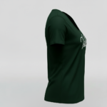 Front view of a premium breathable cotton t-shirt featuring the Valé script logo on the chest, displayed in a minimalist professional studio setting.