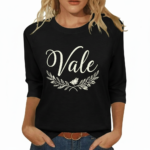 Vale Floral Graphic Sleeve Cotton Shirt - Image 6