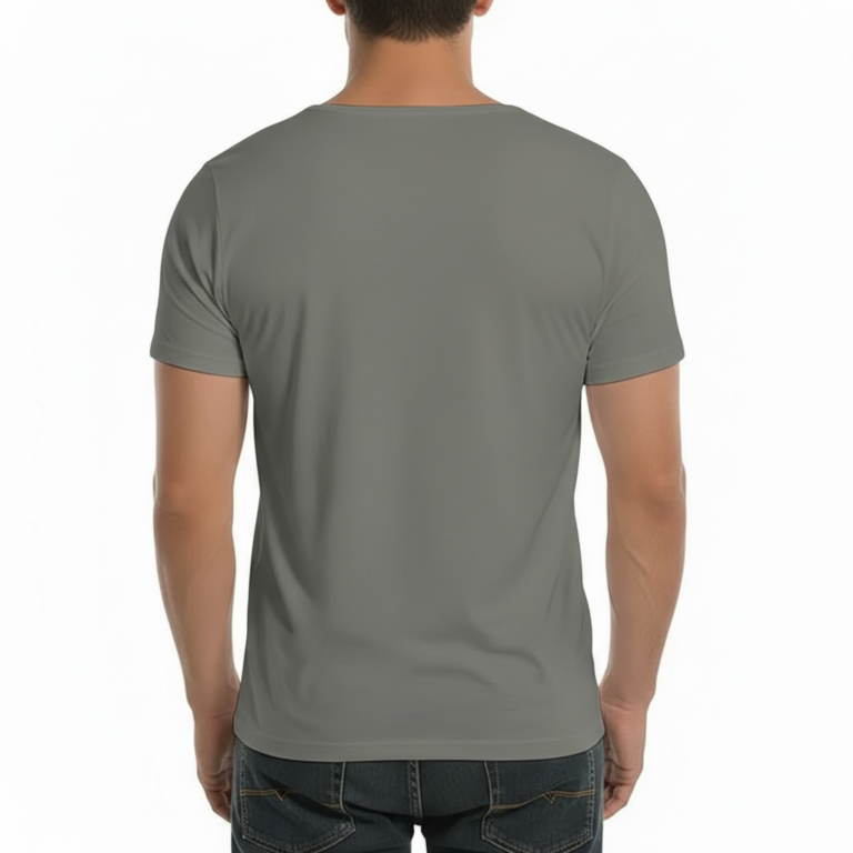 Men's VALE Traveler's Goods vintage graphic t-shirt in breathable cotton, athletic slim fit, bound for adventure theme.