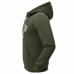 Two-piece men's breathable cotton tracksuit set including a full-zip hoodie and matching joggers with Vale logo, available in Navy Blue, Olive Green, and Beige.